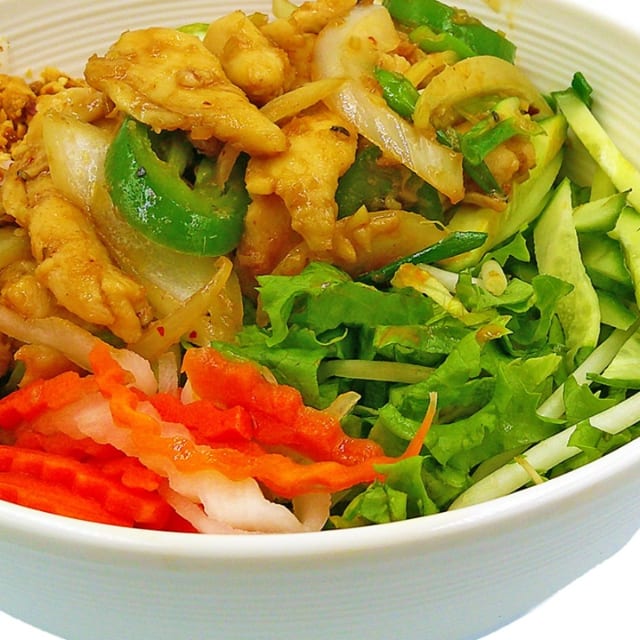 Stir Fried Lemongrass Chicken Vermicelli Bowl #5.