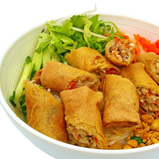 Vegan Egg Rolls & Vermicelli#6