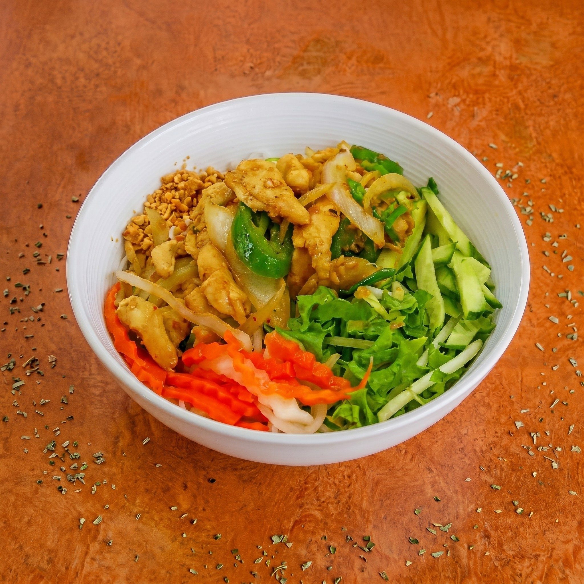 Stir Fried Lemongrass Chicken Vermicelli Bowl #5.