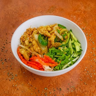 Stir Fried Lemongrass Chicken Vermicelli Bowl #5