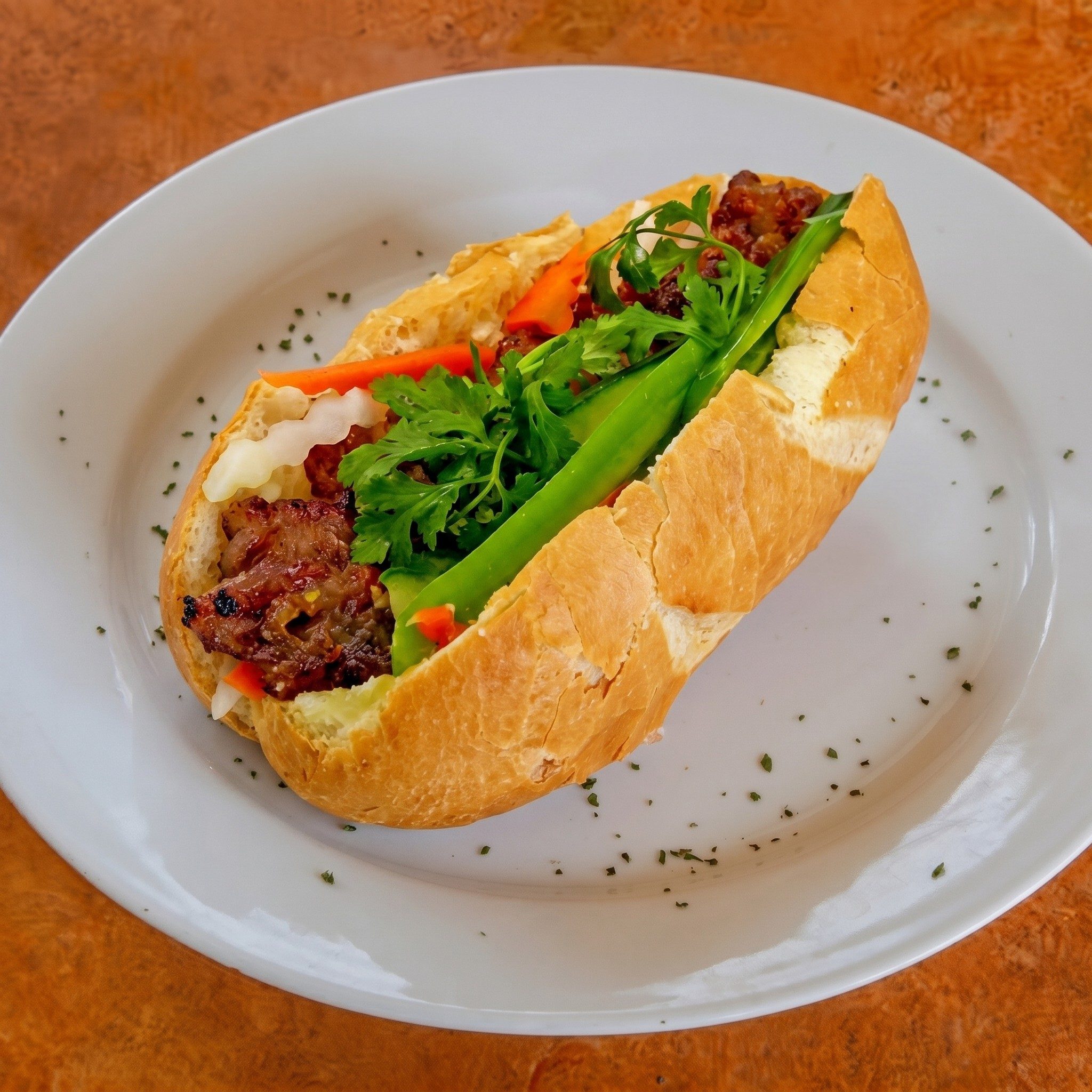 Grilled Pork Banh Mi.