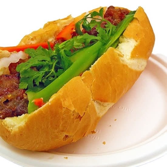 BBQ Pork Banh Mi.