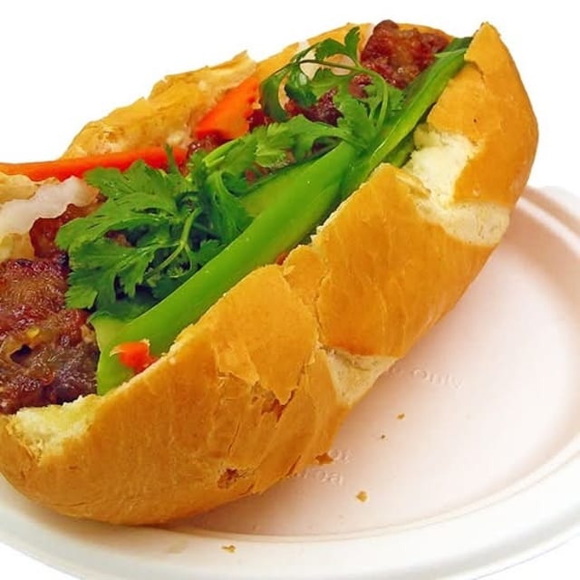 BBQ Pork Banh Mi.